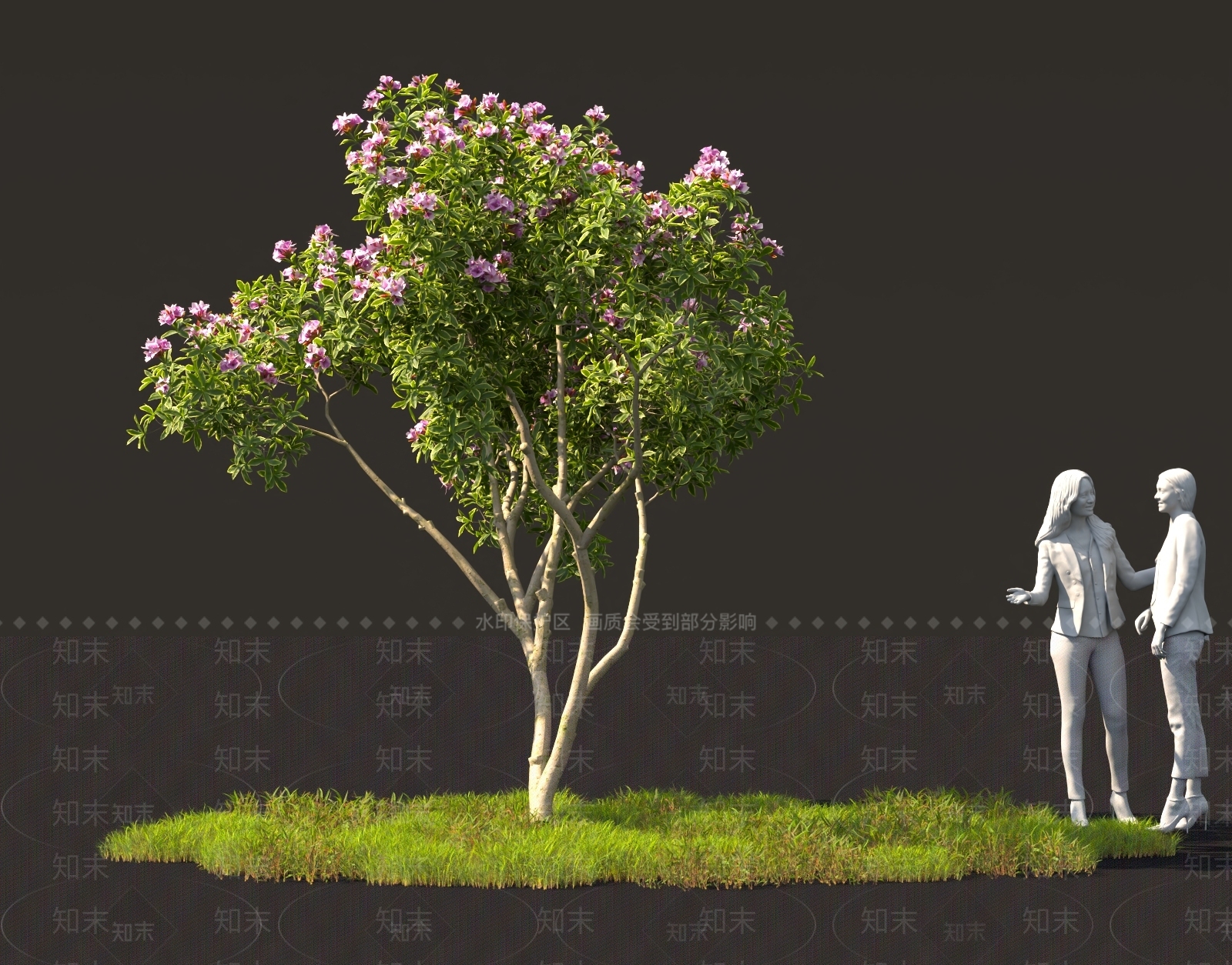 景观树3D模型下载【ID:1165238433】