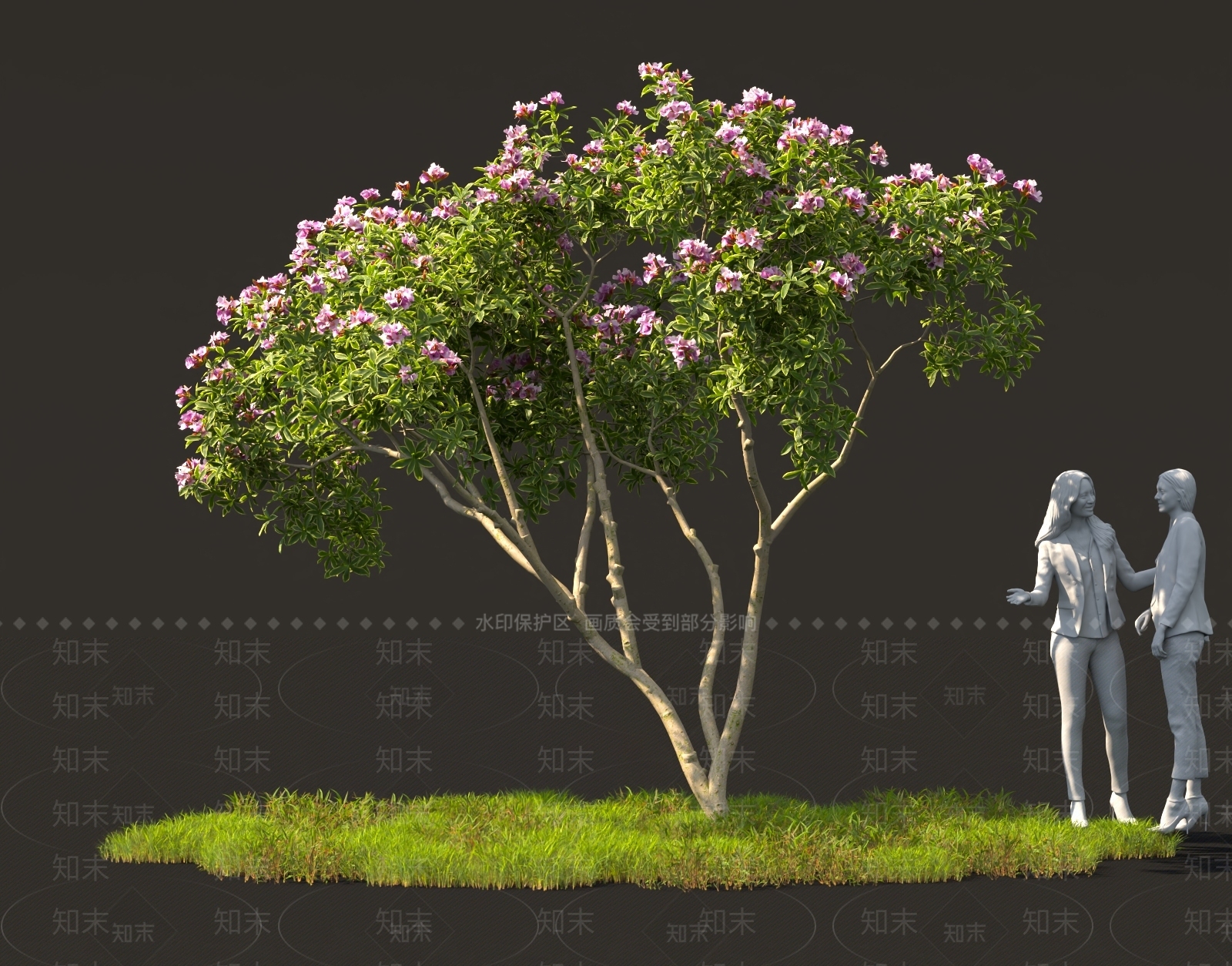 景观树3D模型下载【ID:1165238433】
