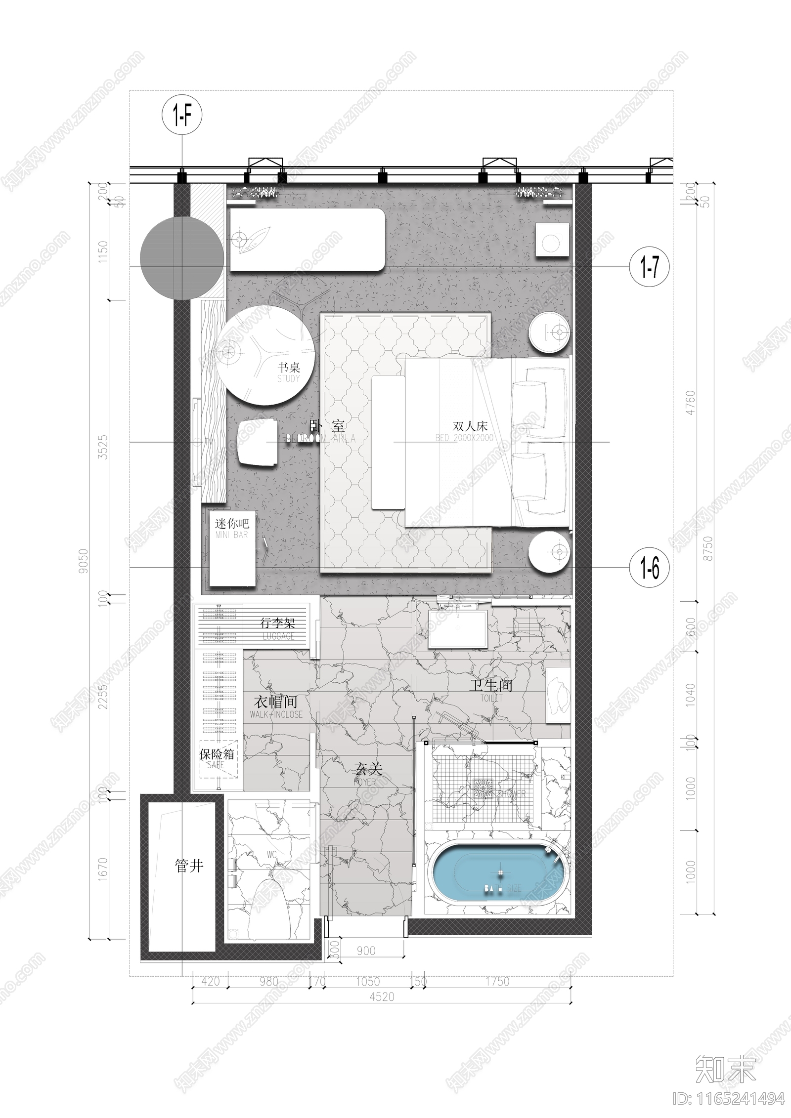 工装平面图施工图下载【ID:1165241494】