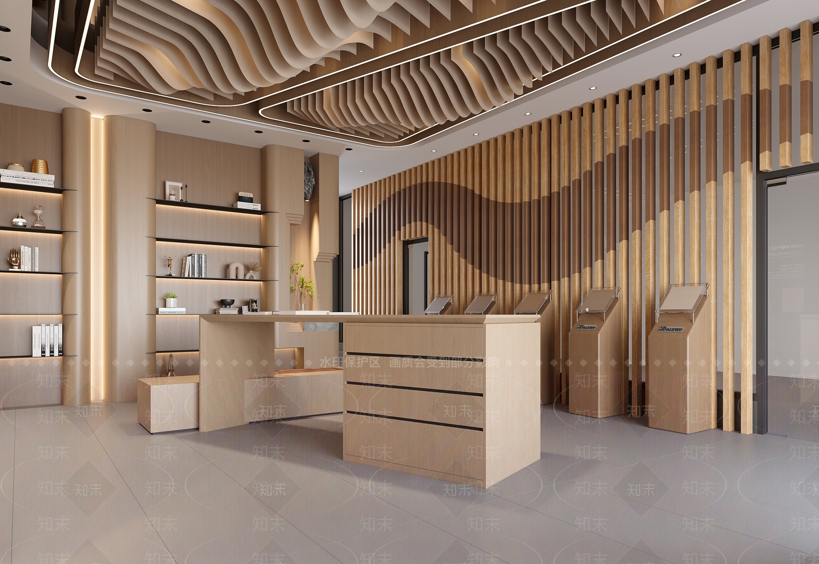 现代其他商业空间3D模型下载【ID:1165254232】