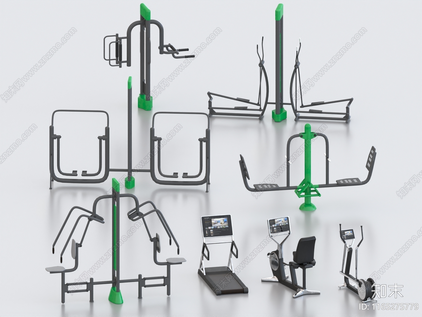 运动器材3D模型下载【ID:1165275779】