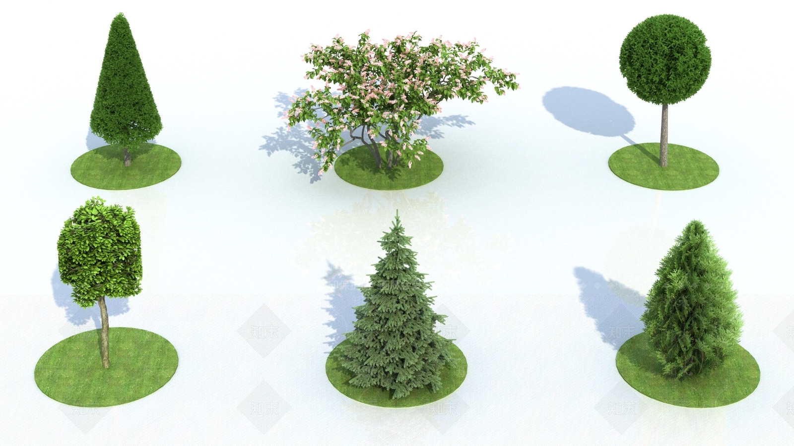 灌木3D模型下载【ID:1165278110】