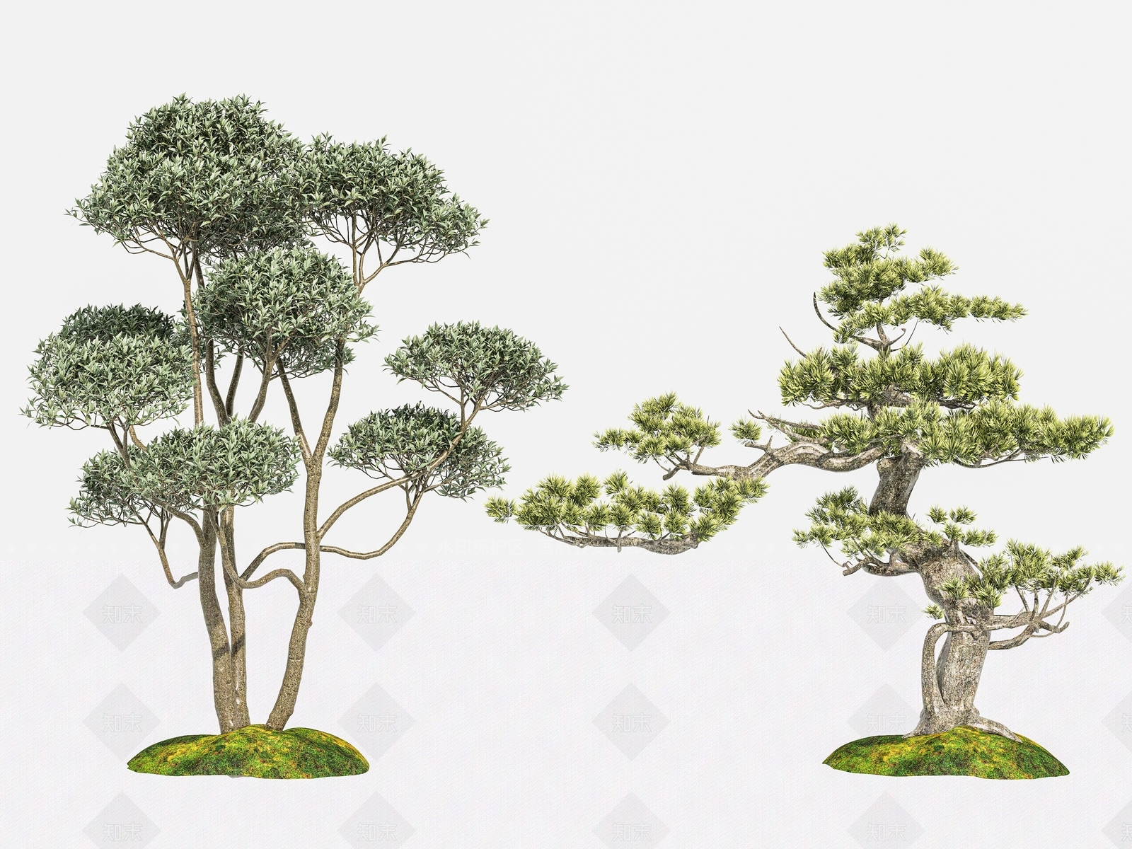 景观树3D模型下载【ID:1165298432】