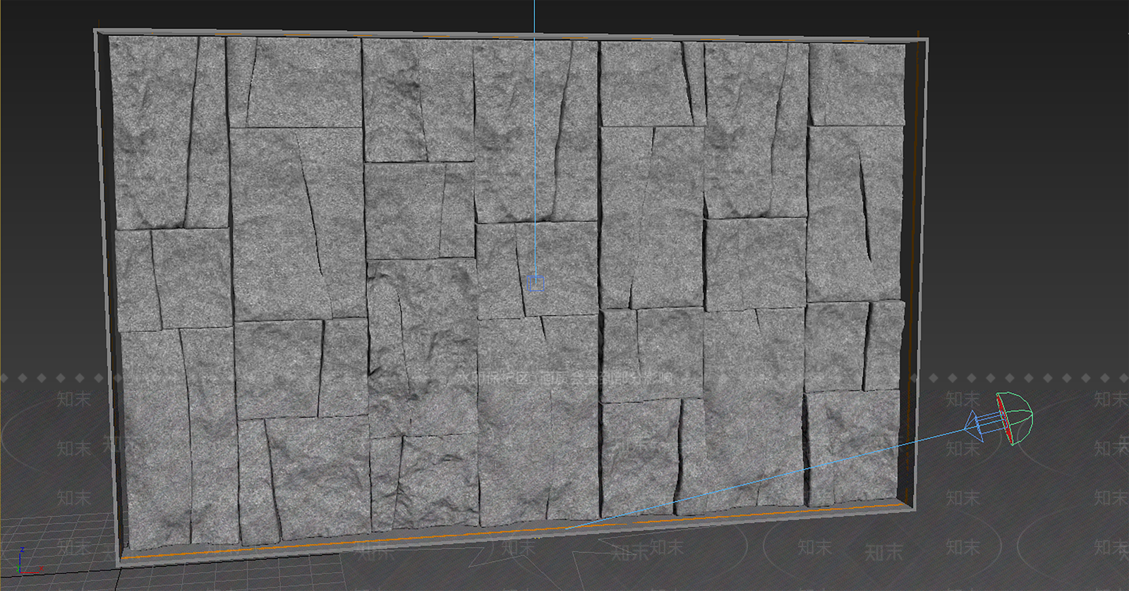 现代新中式景墙3D模型下载【ID:1165299479】