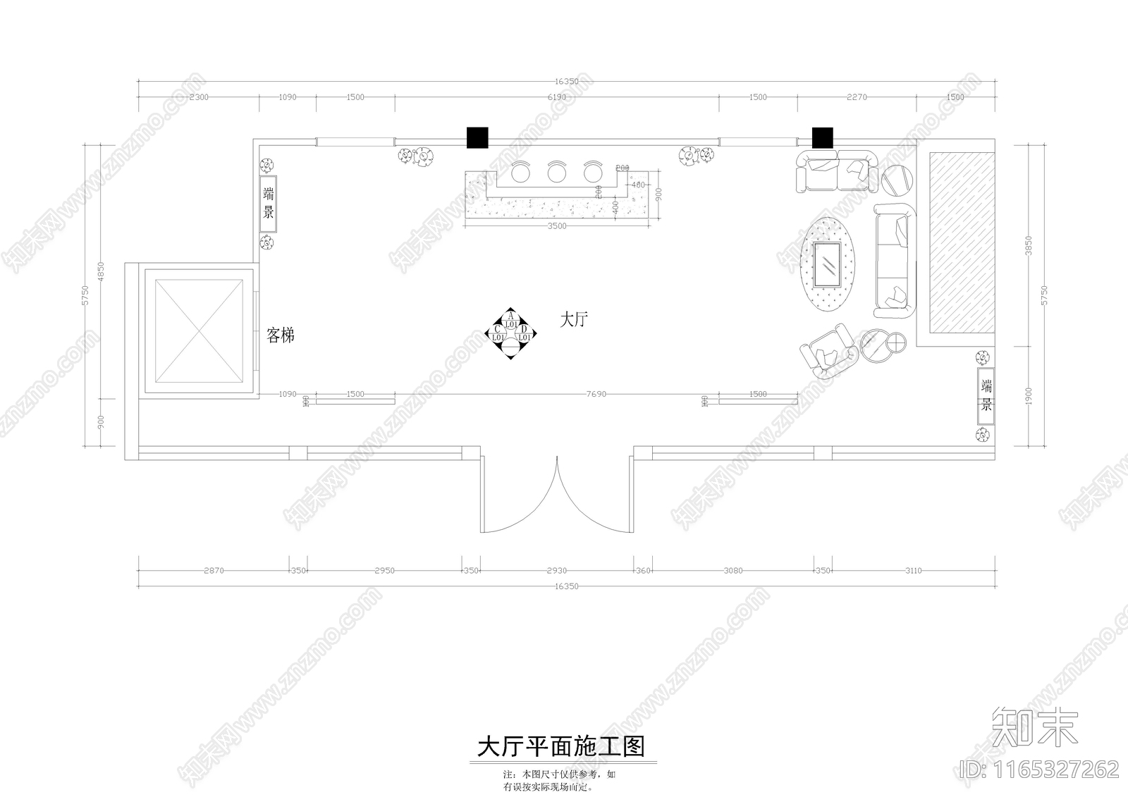 现代KTVcad施工图下载【ID:1165327262】