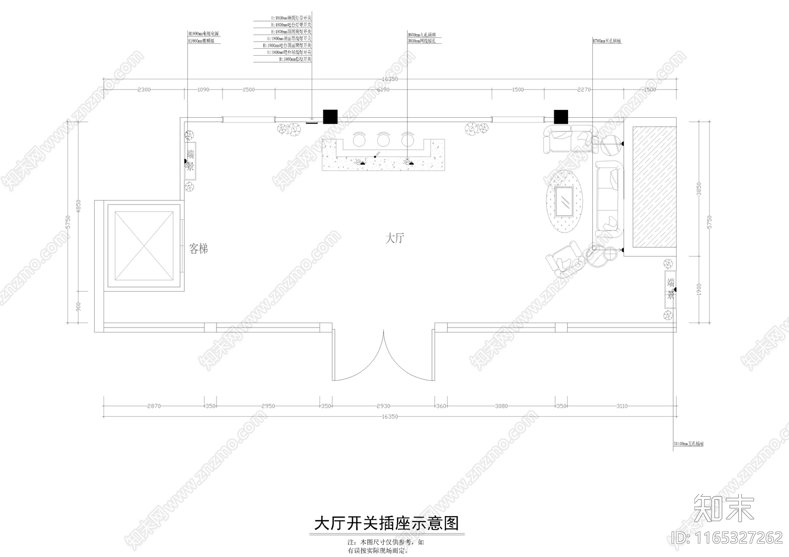 现代KTVcad施工图下载【ID:1165327262】