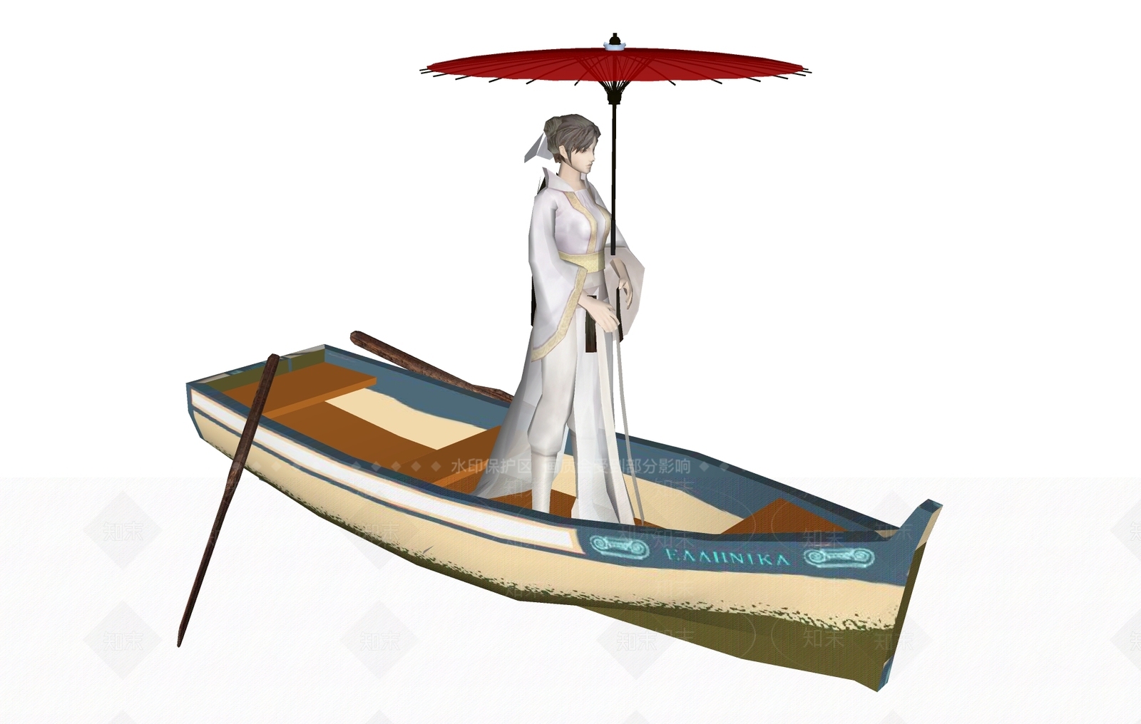 船SU模型下载【ID:1165355518】