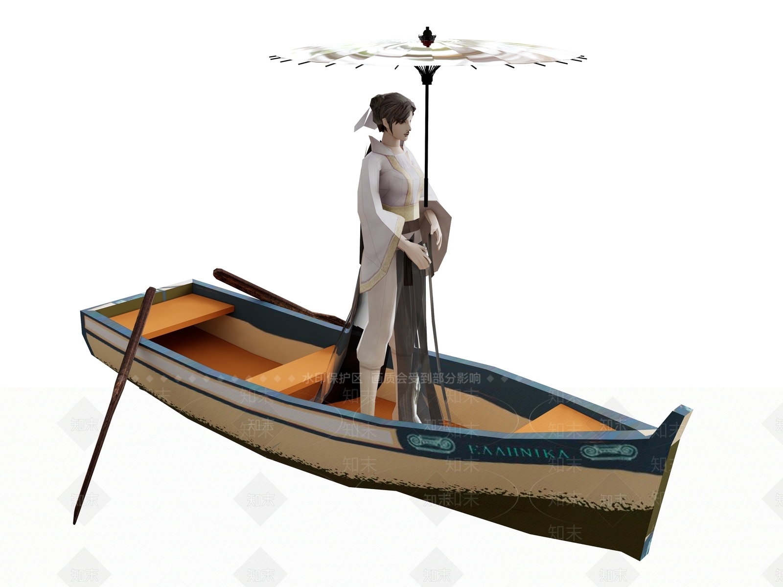 船SU模型下载【ID:1165355518】