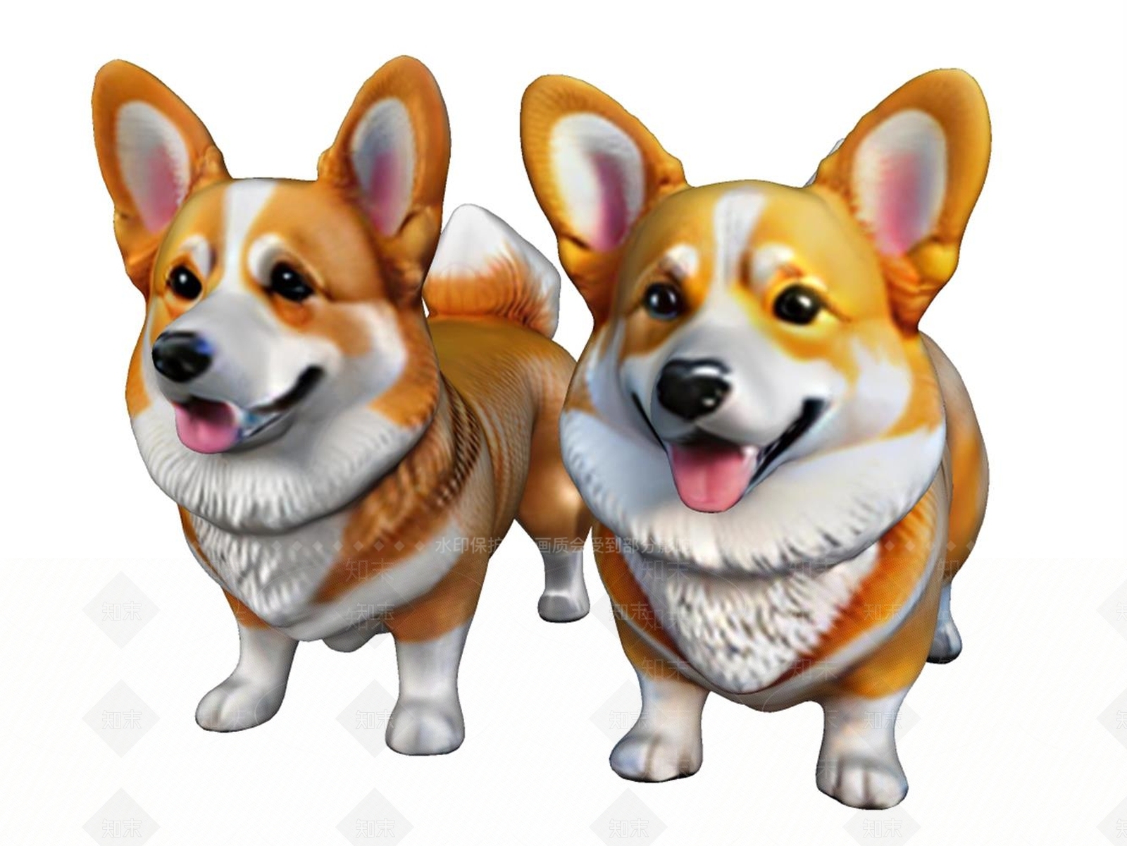 爬行类动物3D模型下载【ID:1165380370】