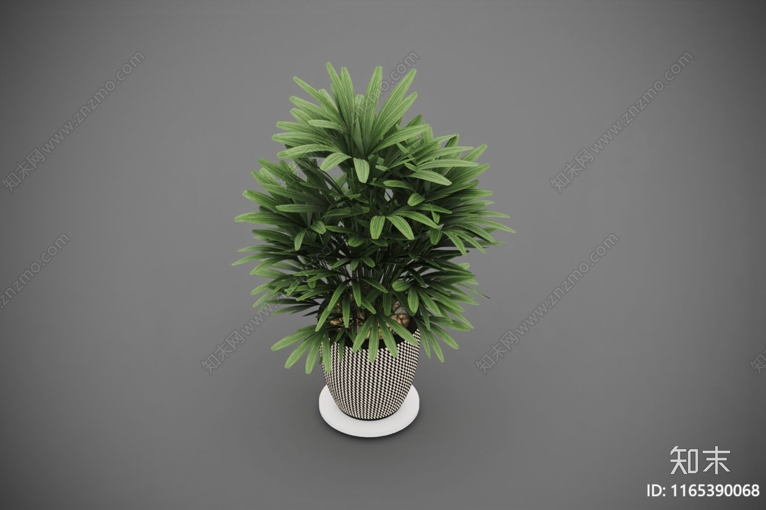 现代简约花艺3D模型下载【ID:1165390068】