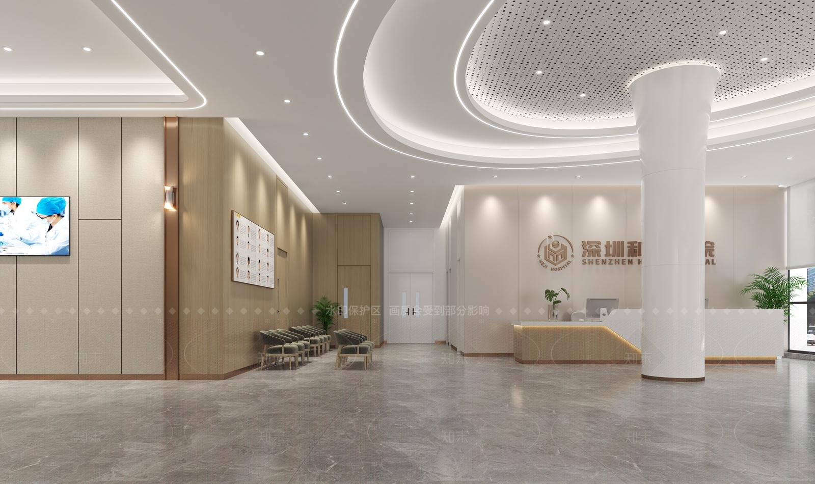 现代售楼处3D模型下载【ID:1214645232】