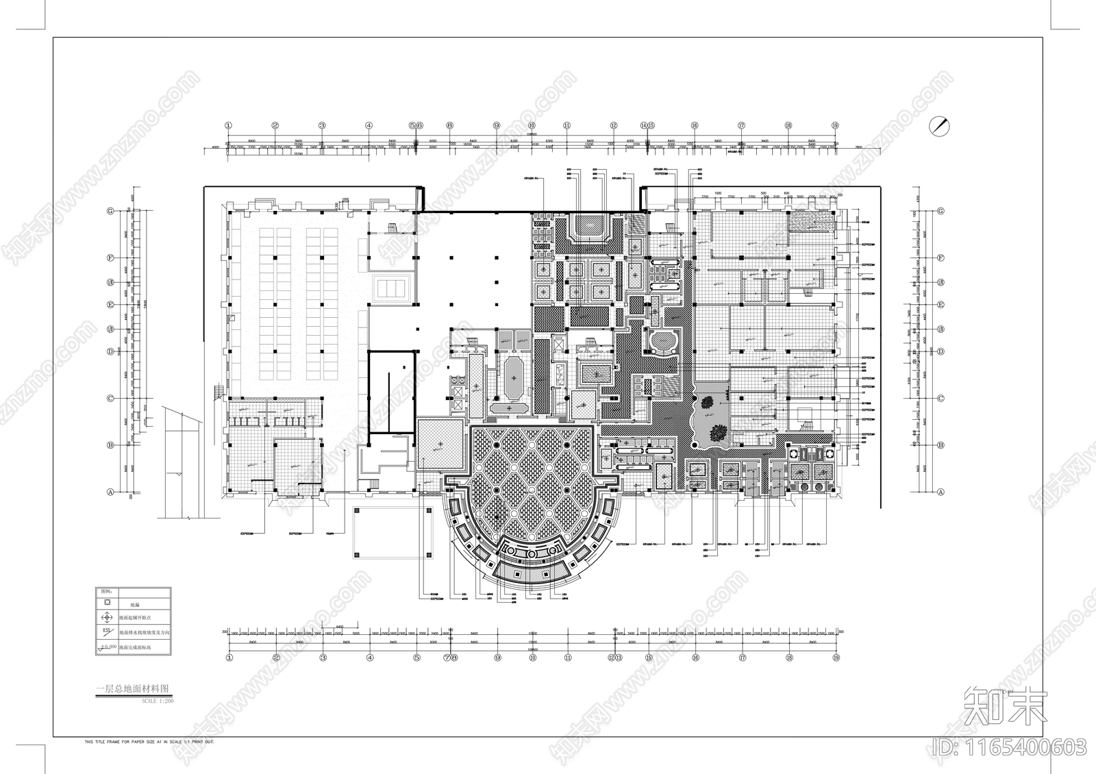 现代会所cad施工图下载【ID:1165400603】
