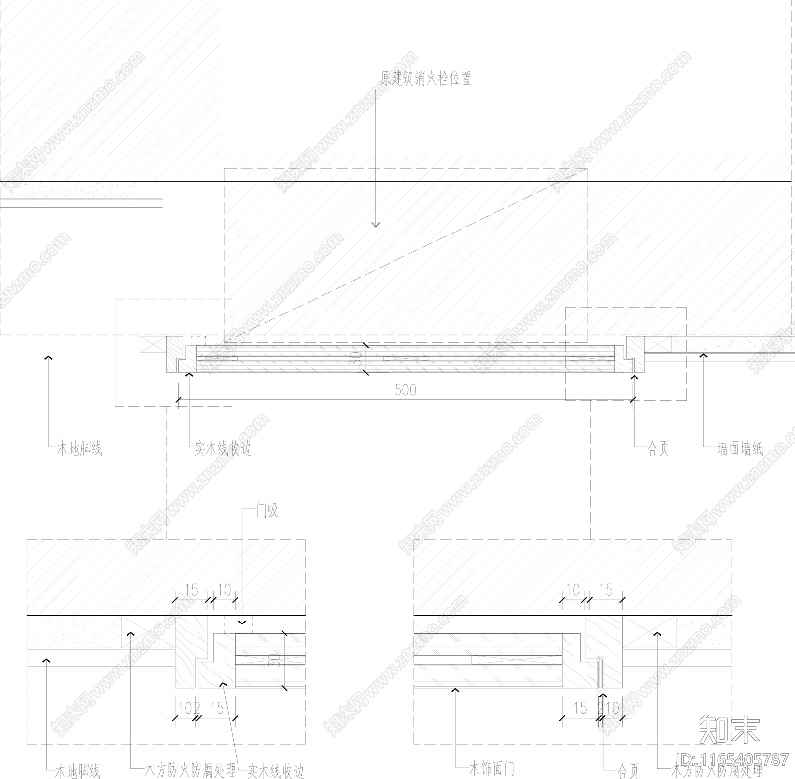 现代家具节点详图cad施工图下载【ID:1165405787】