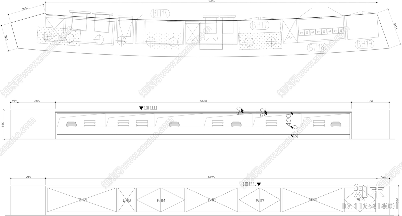 现代家具节点详图cad施工图下载【ID:1165414001】