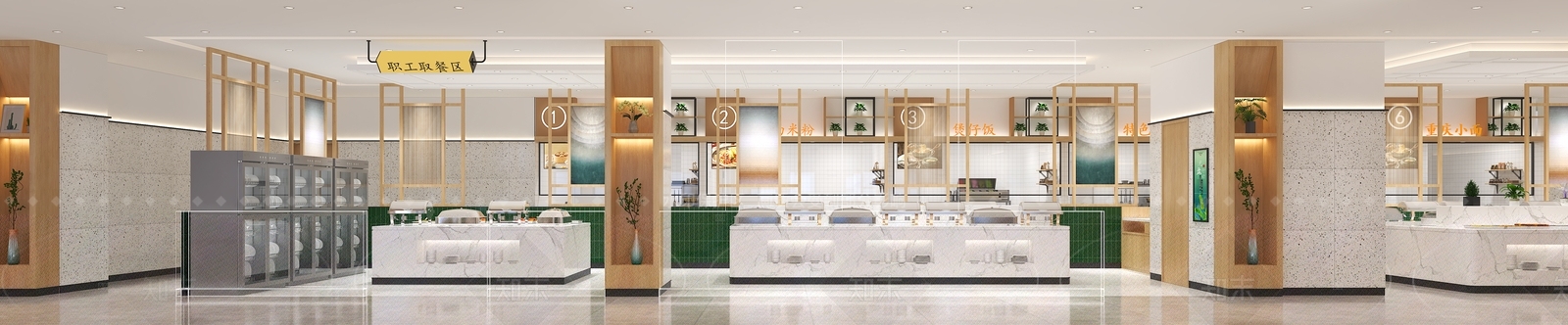 现代其他餐饮空间3D模型下载【ID:1214645603】
