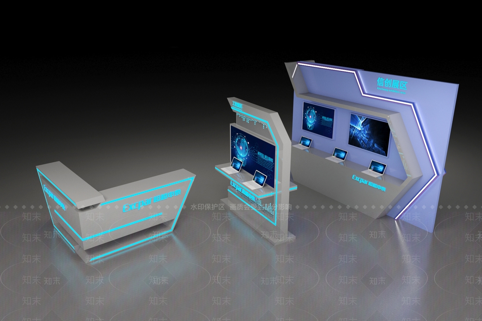 商展器材3D模型下载【ID:1165423002】