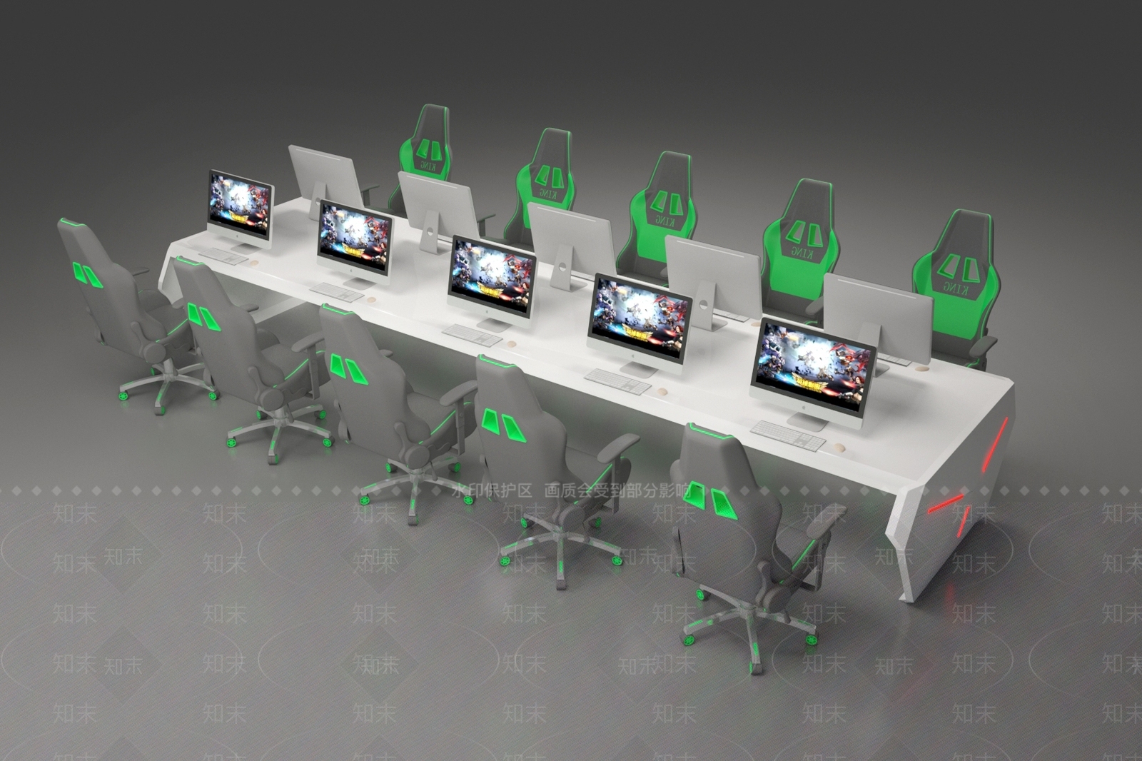 现代其他桌椅3D模型下载【ID:1165427295】