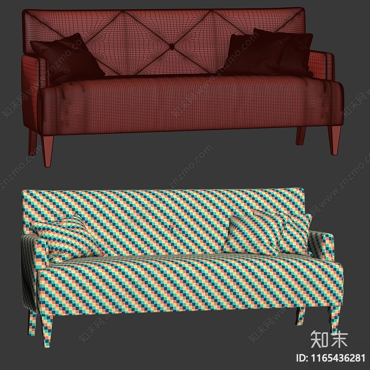 其他沙发3D模型下载【ID:1165436281】