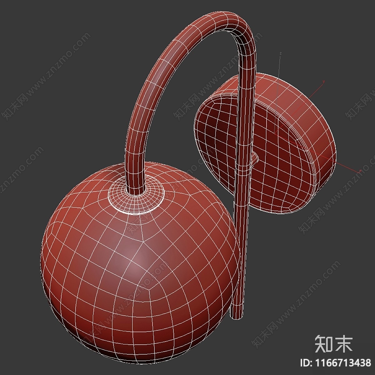 现代壁灯3D模型下载【ID:1166713438】