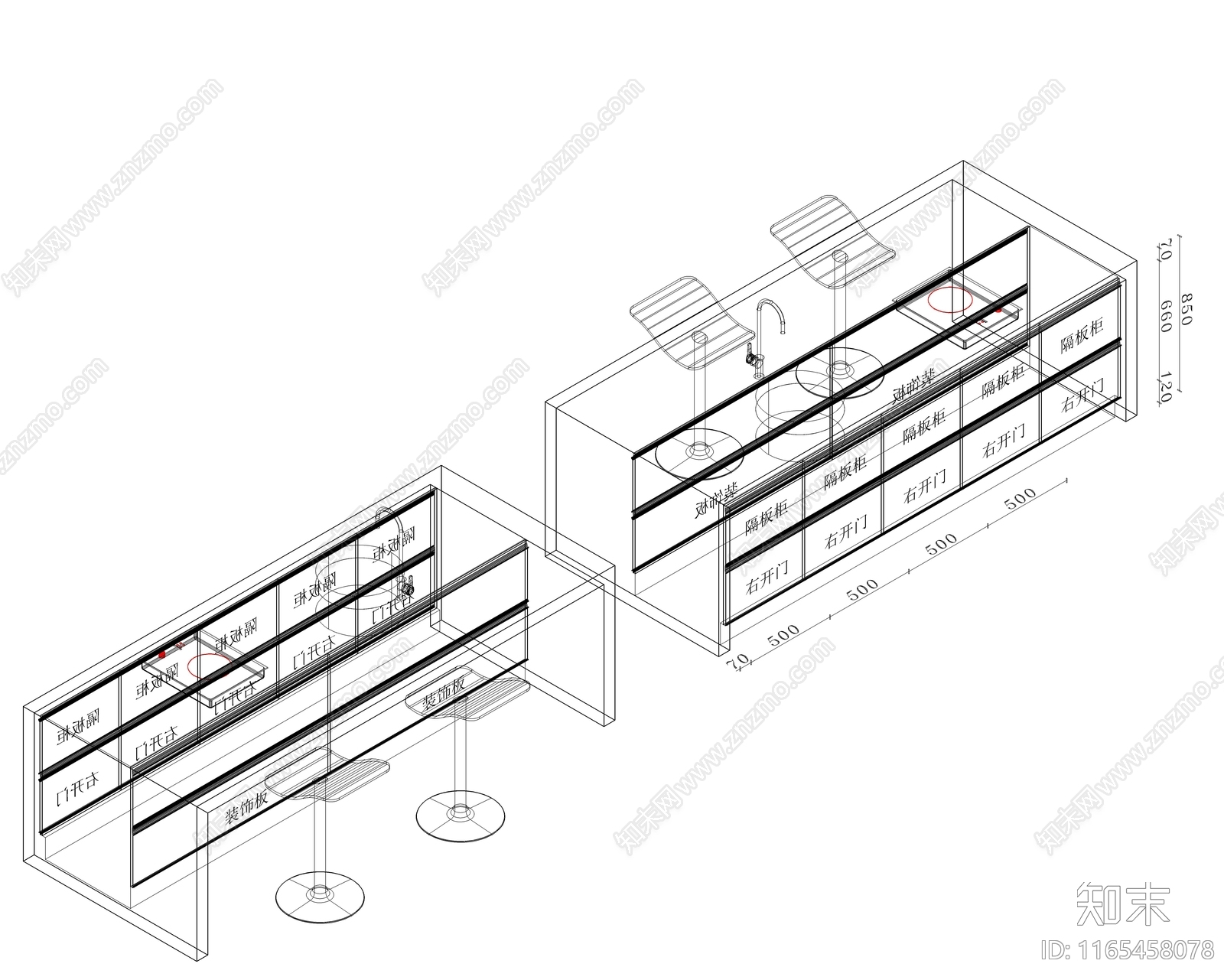 现代家具节点详图cad施工图下载【ID:1165458078】