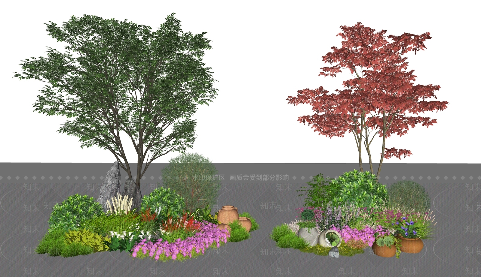 灌木SU模型下载【ID:1165491817】