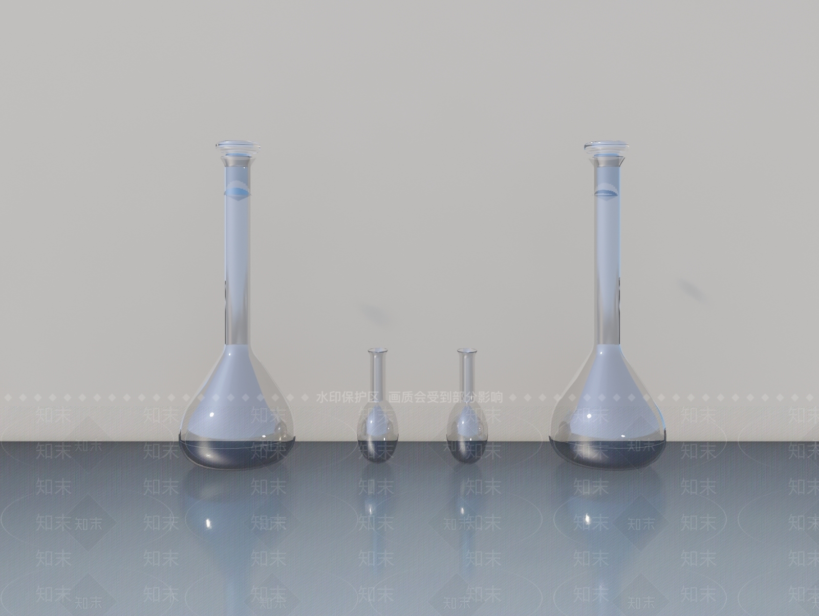 现代新中式实验室3D模型下载【ID:1165494084】