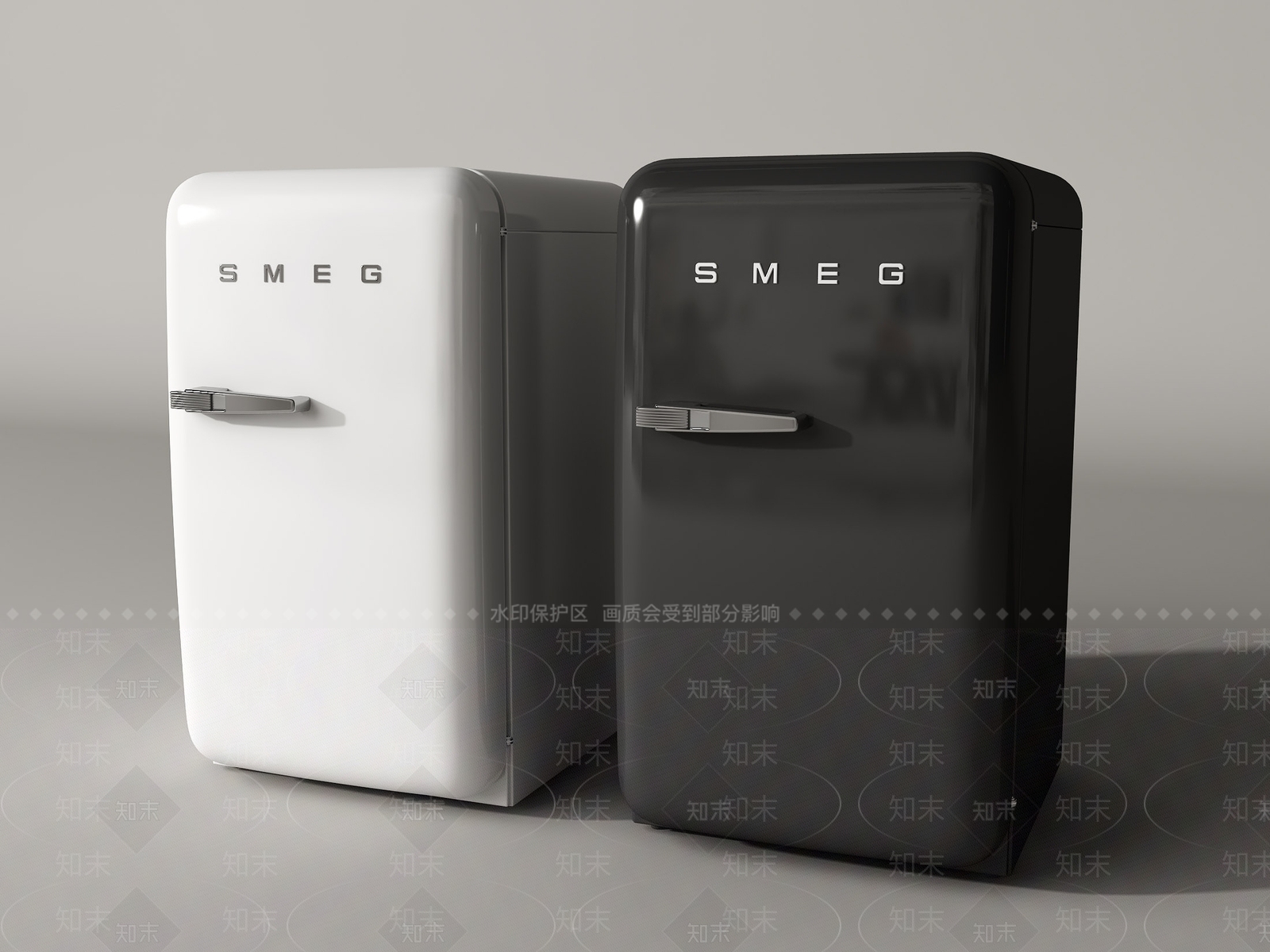 冰箱SU模型下载【ID:1165504059】