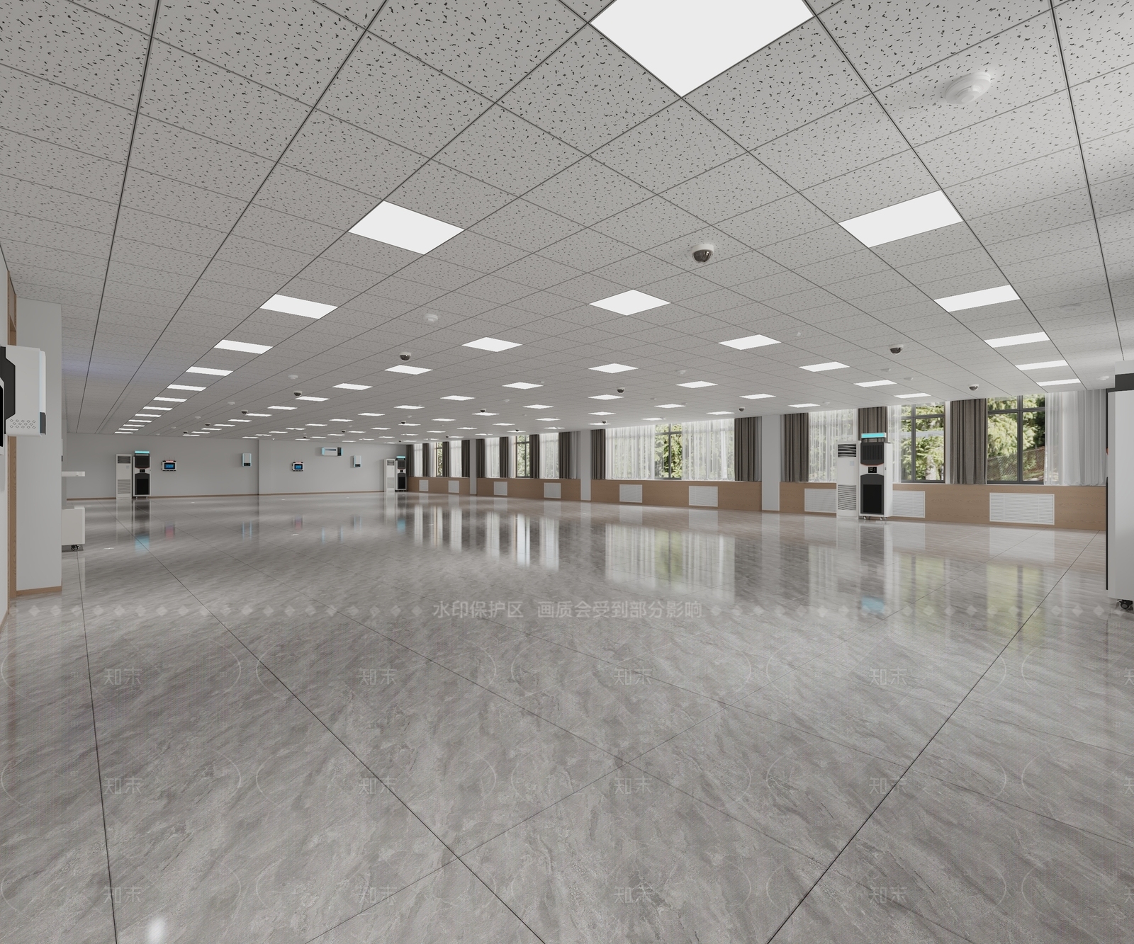 现代走廊3D模型下载【ID:1214646456】