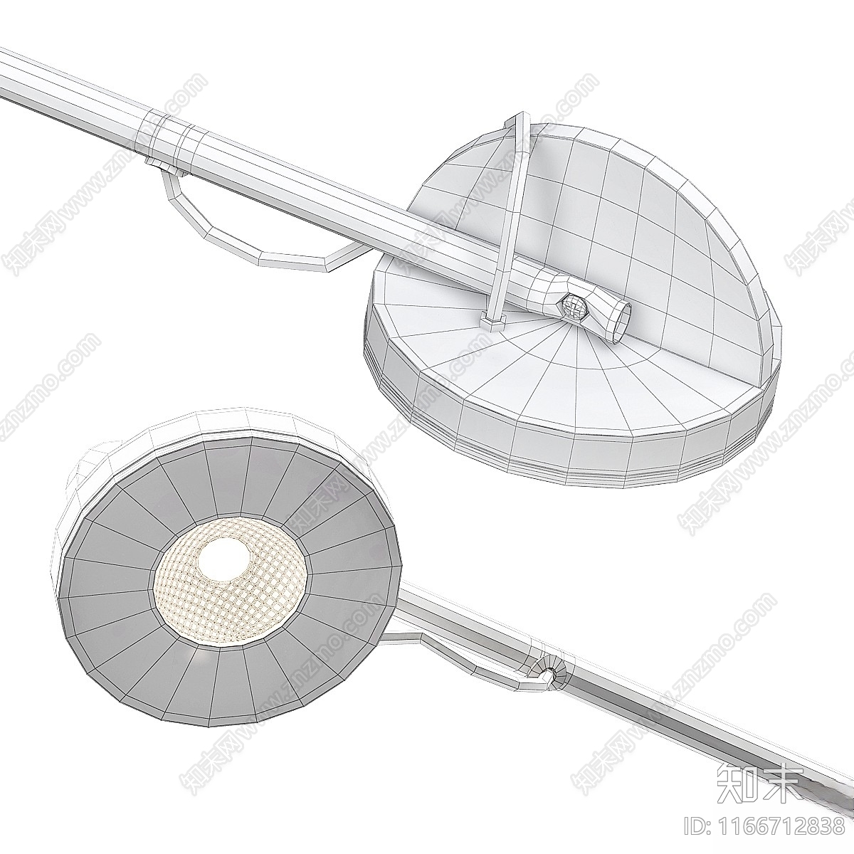 现代壁灯3D模型下载【ID:1166712838】