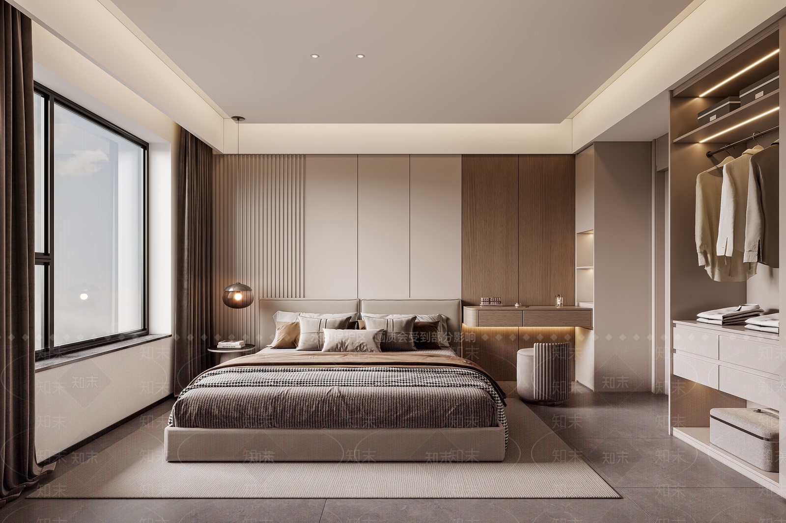 木色梳妆台梳妆台3D模型下载【ID:1227289600】