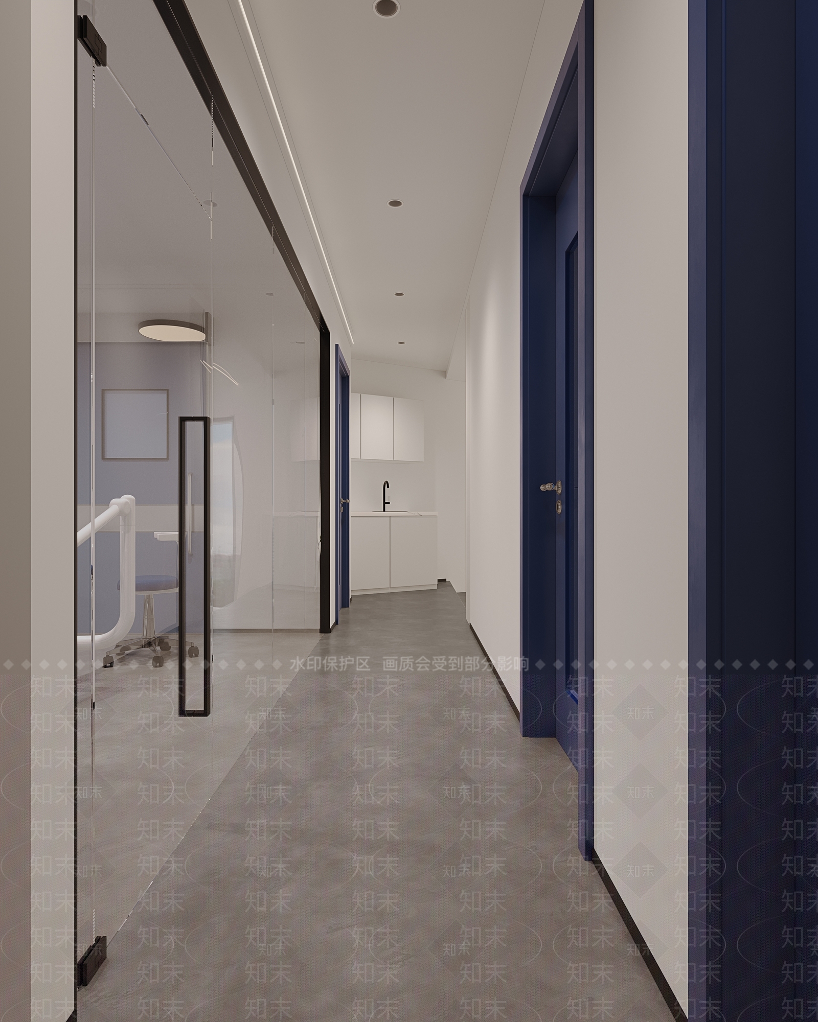 现代医院3D模型下载【ID:1165544526】
