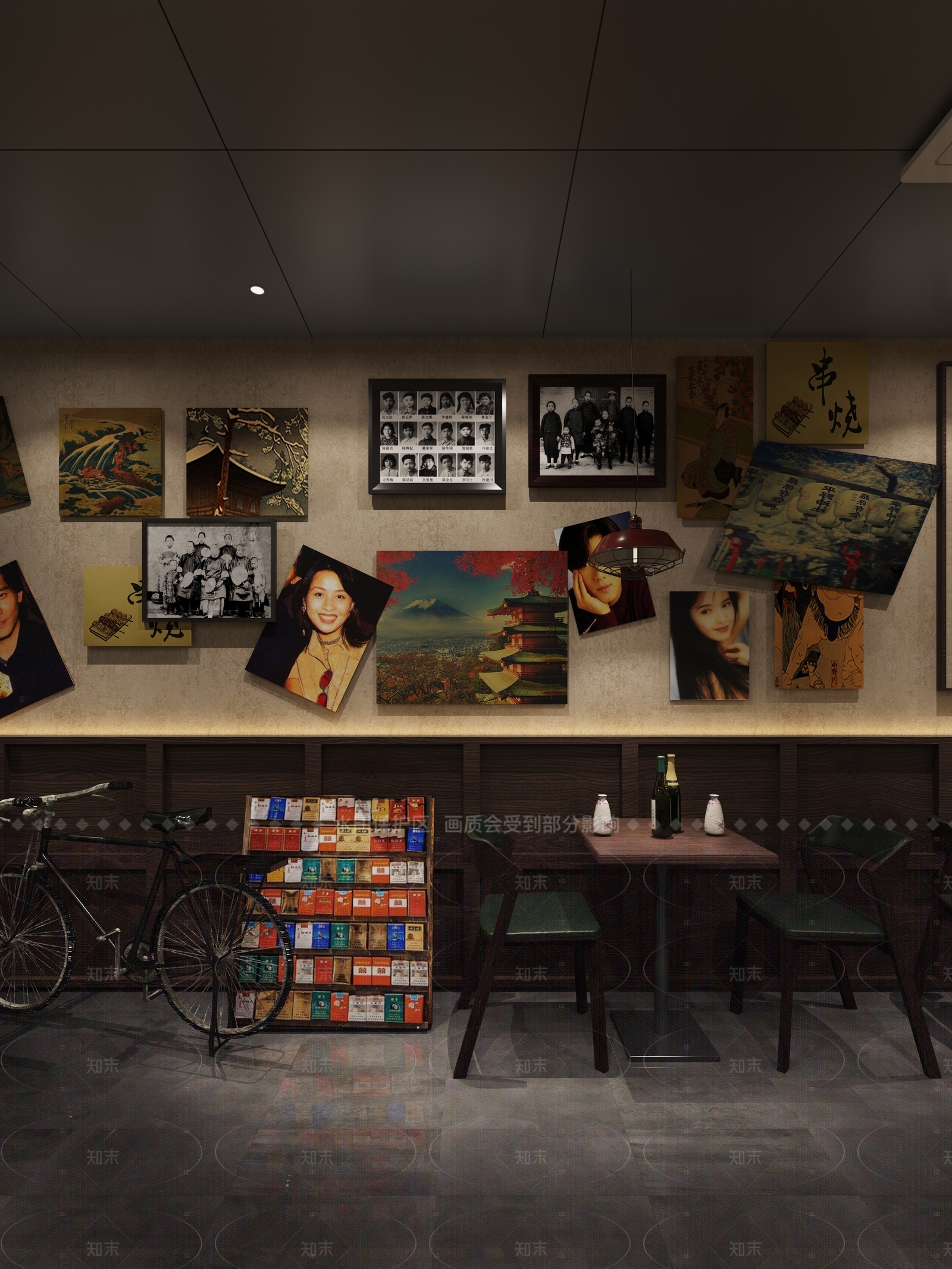 工业复古酒馆3D模型下载【ID:1165546453】