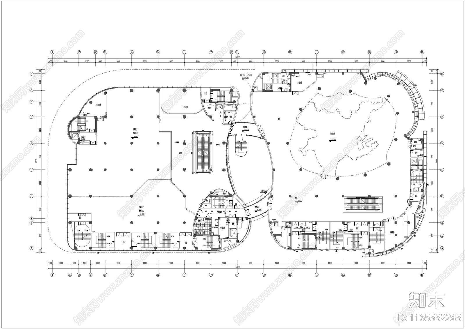 建筑平面图施工图下载【ID:1165552245】