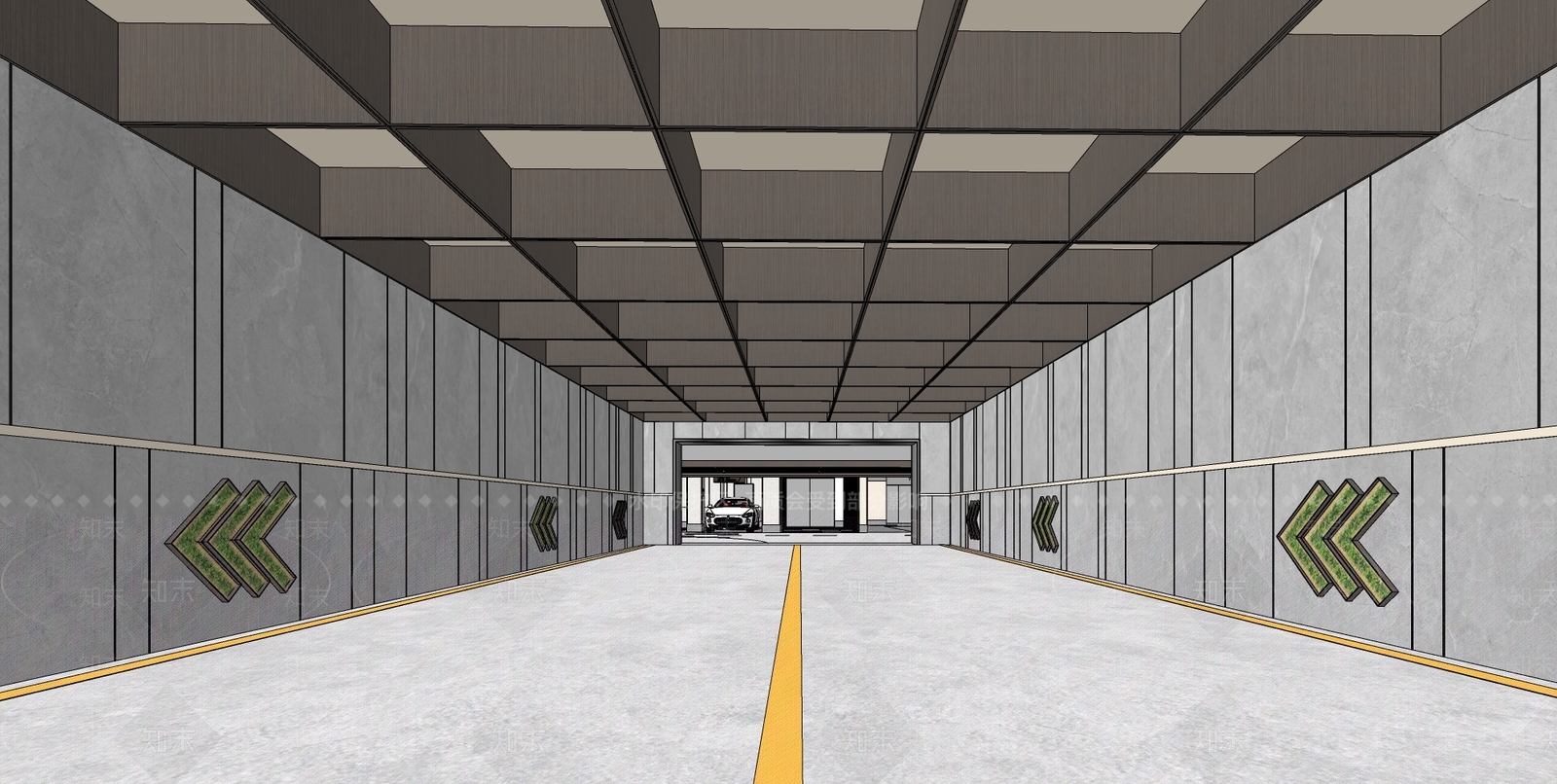 现代其他公共空间SU模型下载【ID:1165553773】