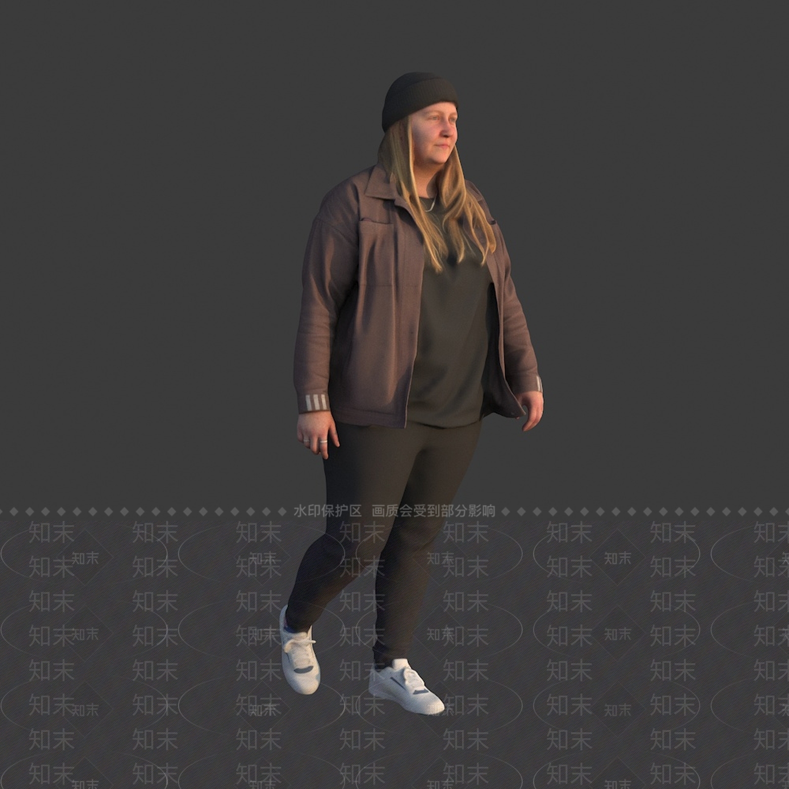 女人3D模型下载【ID:1165555054】