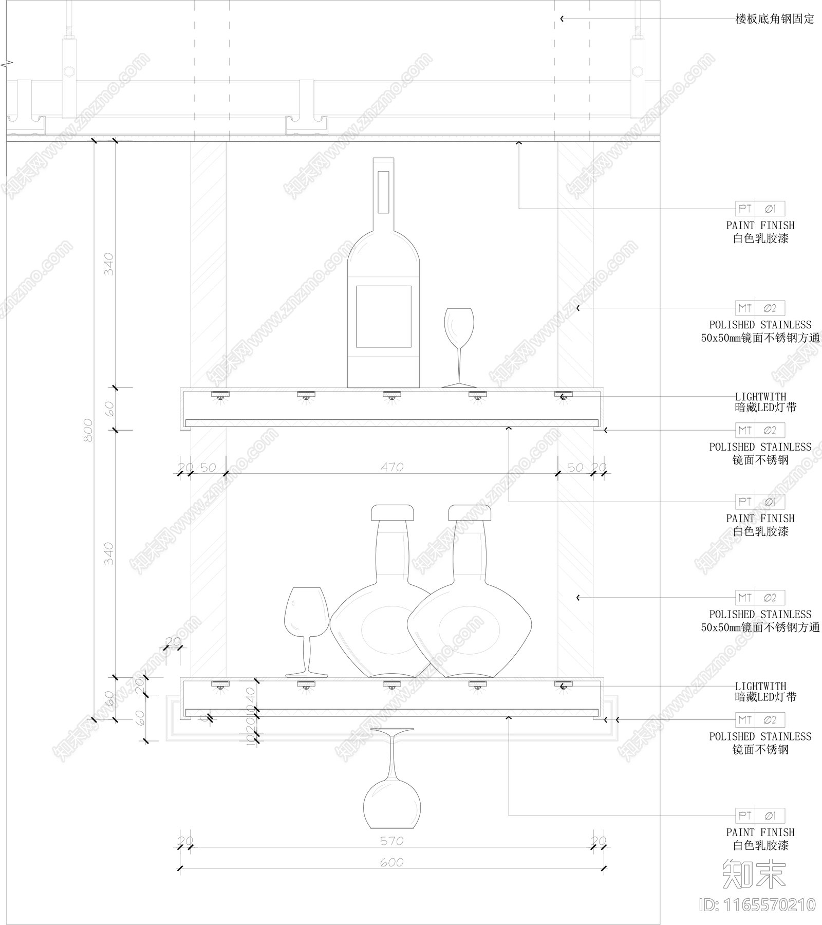 现代家具节点详图cad施工图下载【ID:1165570210】