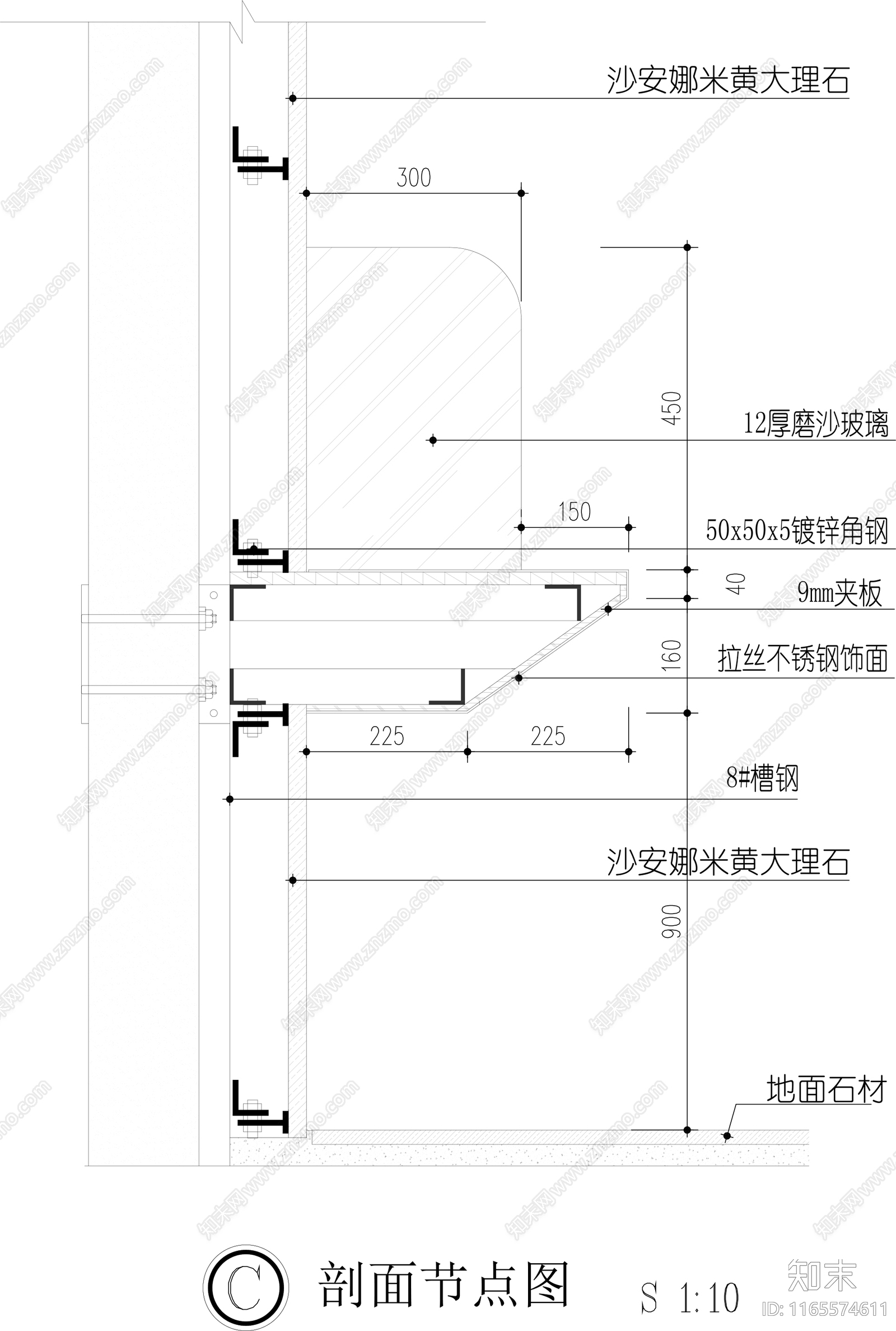 现代家具节点详图cad施工图下载【ID:1165574611】