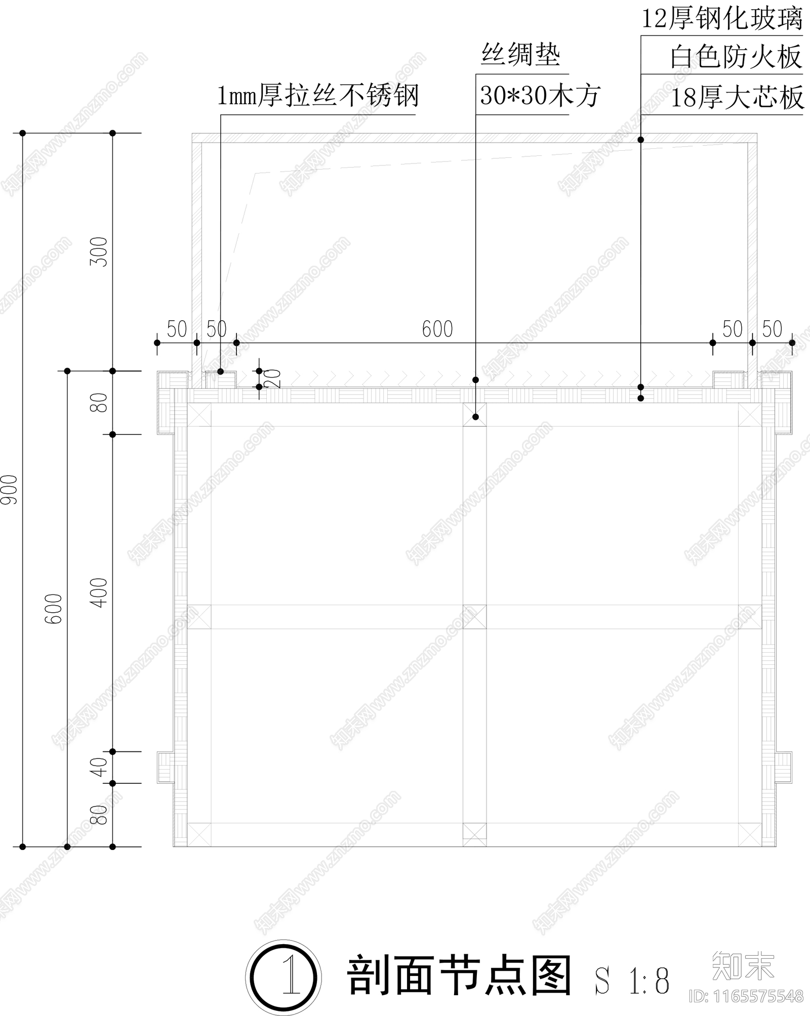 现代家具节点详图cad施工图下载【ID:1165575548】