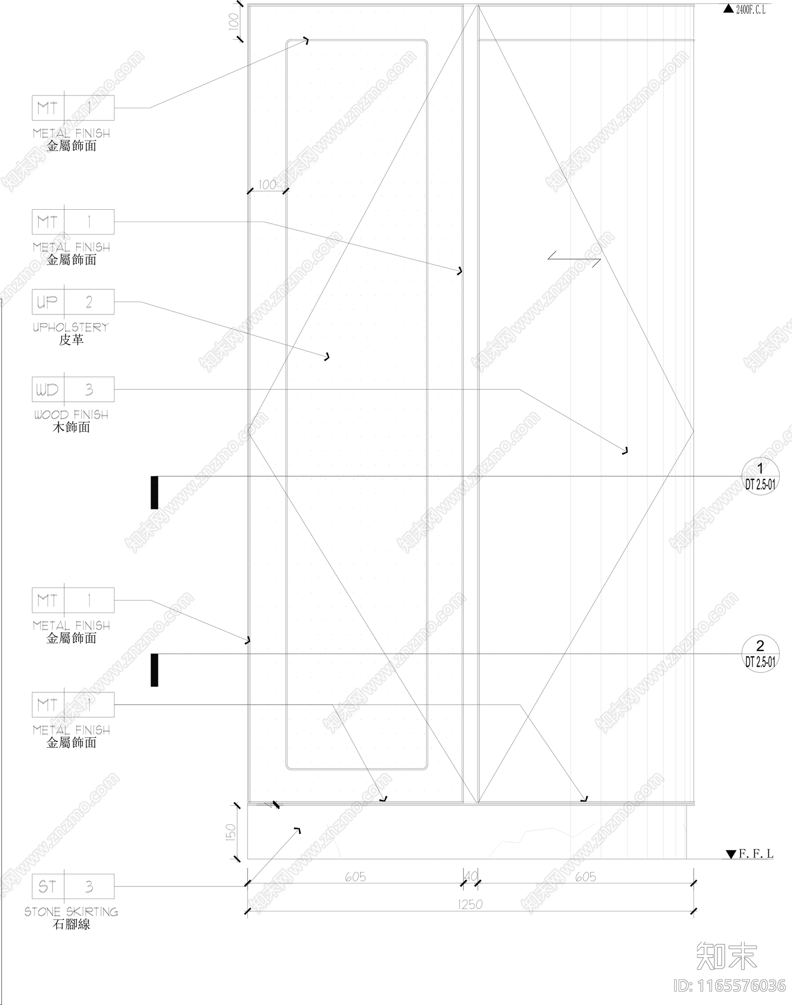 现代家具节点详图cad施工图下载【ID:1165576036】