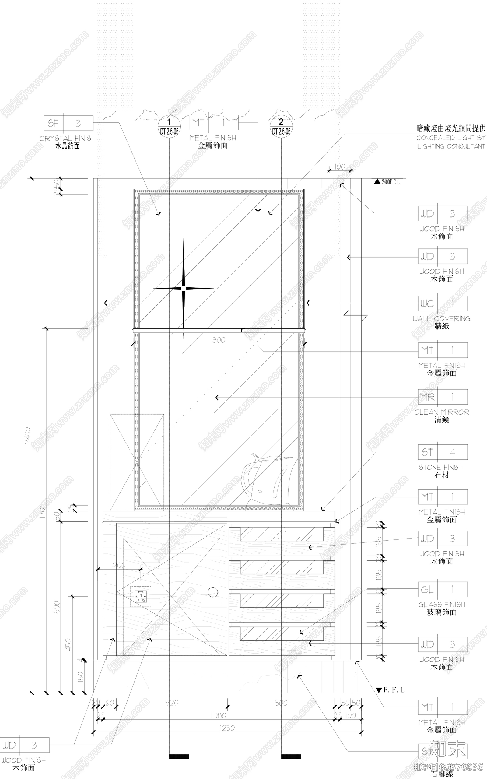 现代家具节点详图cad施工图下载【ID:1165576036】