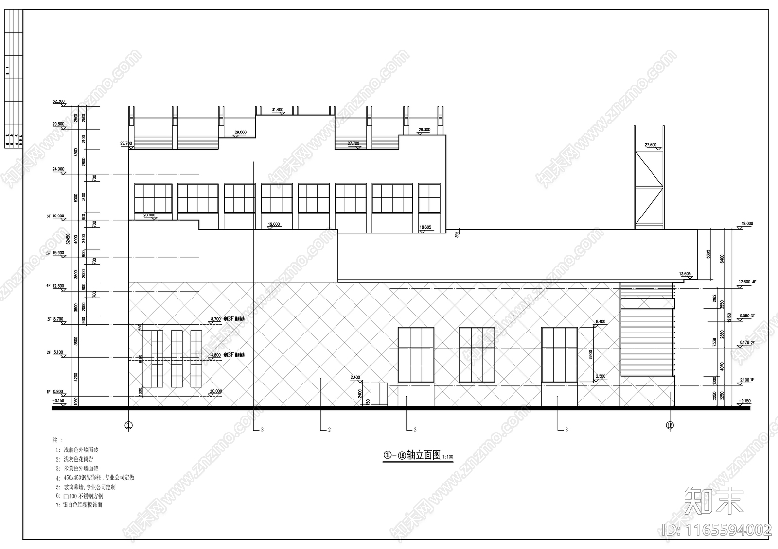 现代其他建筑施工图下载【ID:1165594002】