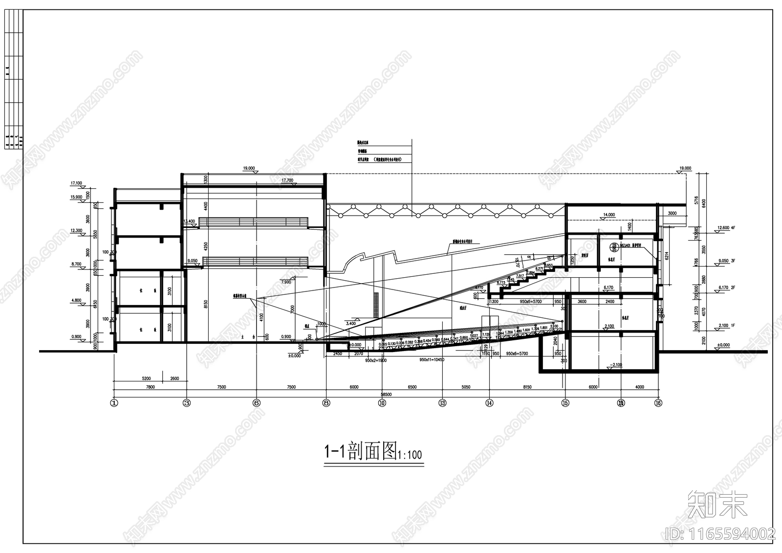 现代其他建筑施工图下载【ID:1165594002】