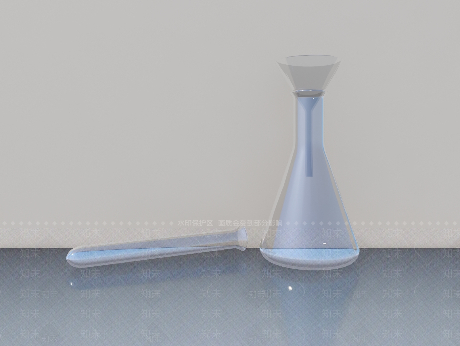现代新中式实验室3D模型下载【ID:1165598185】