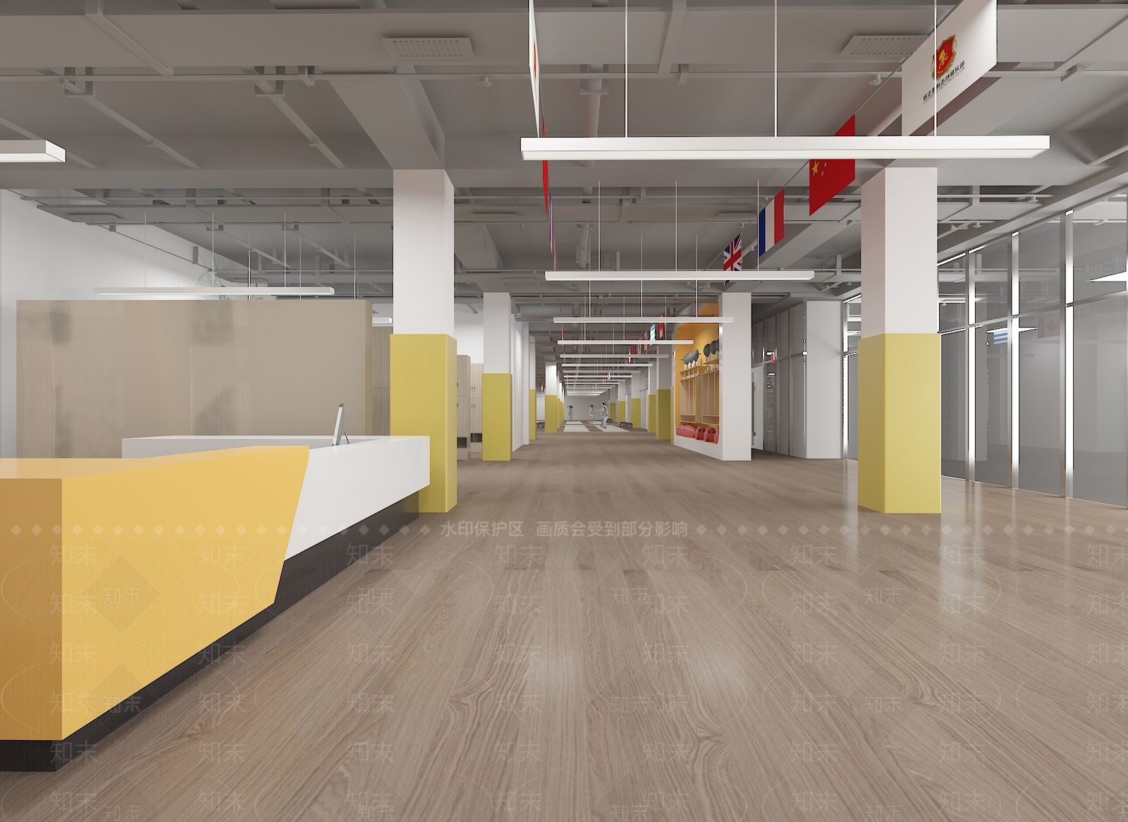 现代其他商业空间3D模型下载【ID:1165606598】