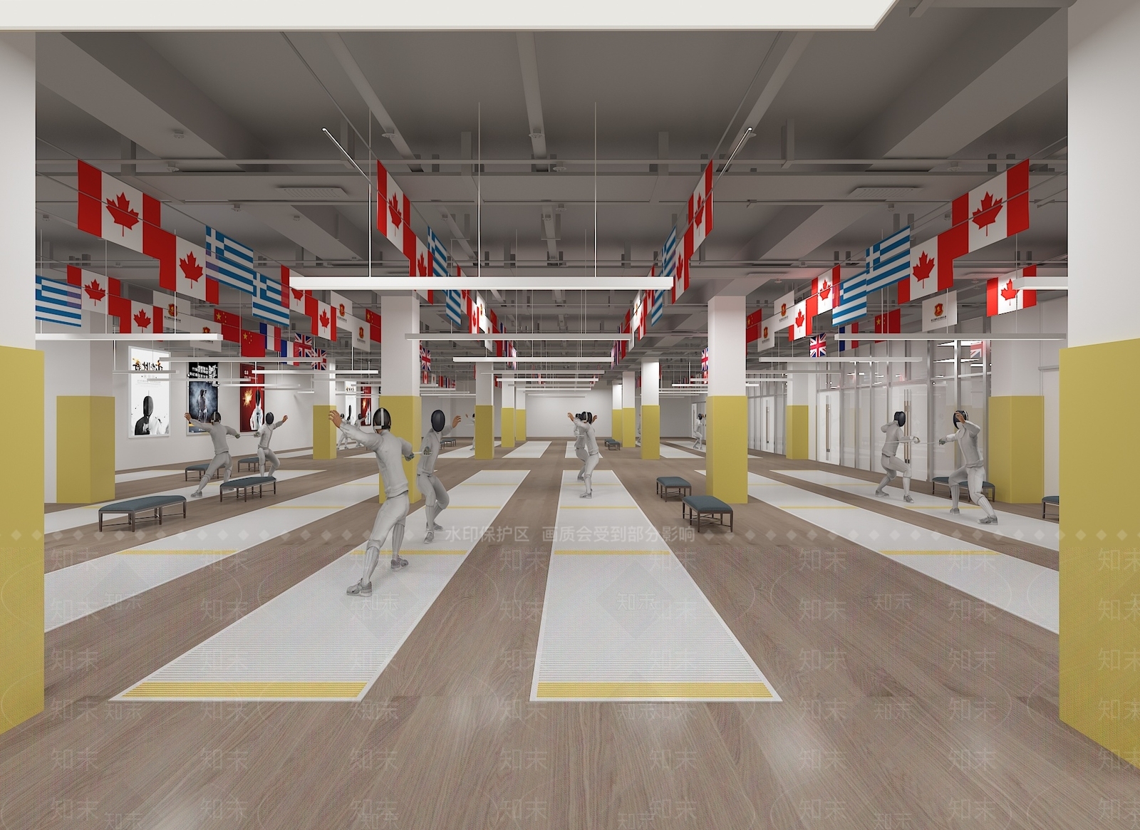 现代其他商业空间3D模型下载【ID:1165606598】