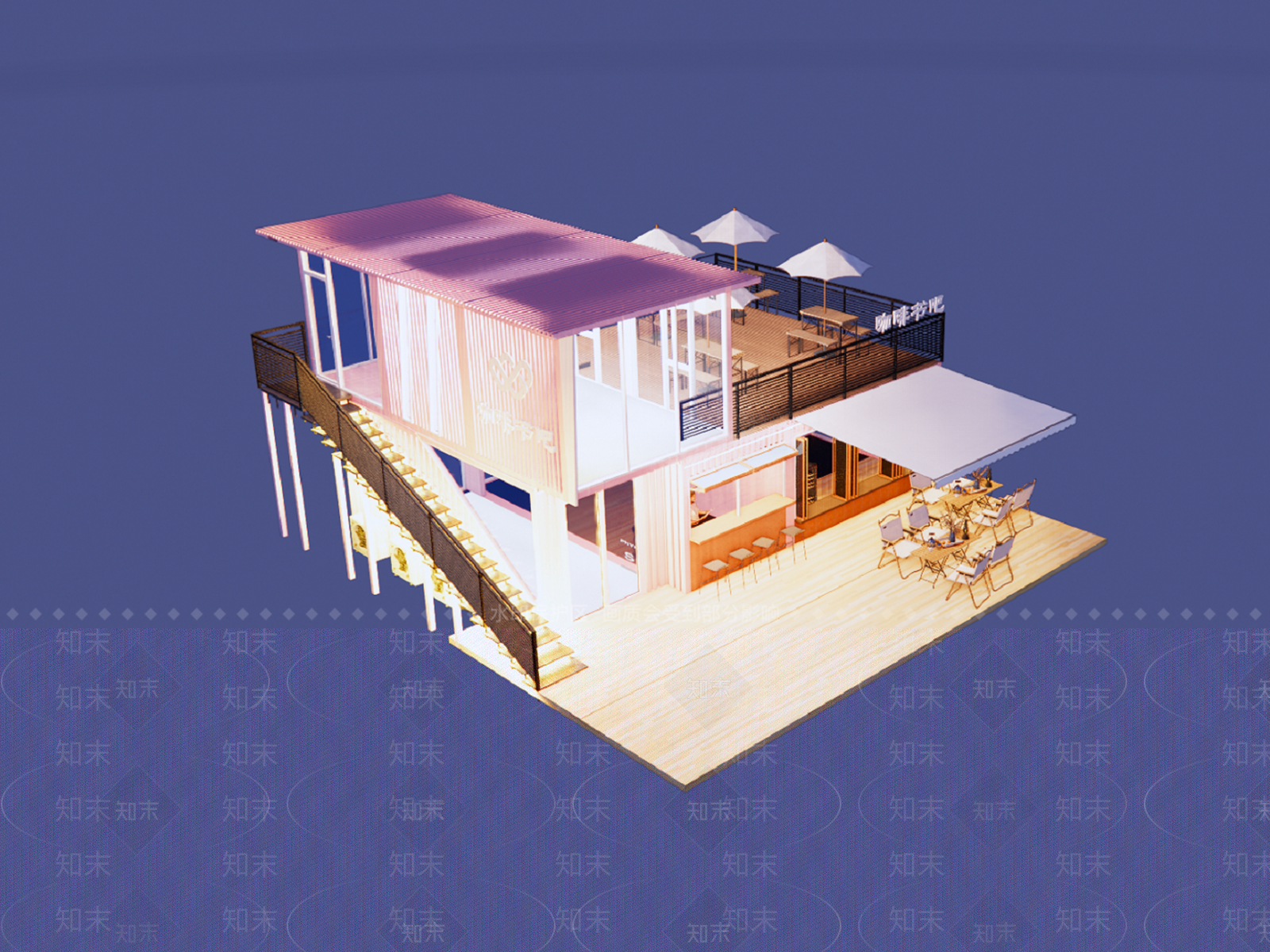现代其他商业建筑SU模型下载【ID:1165607101】