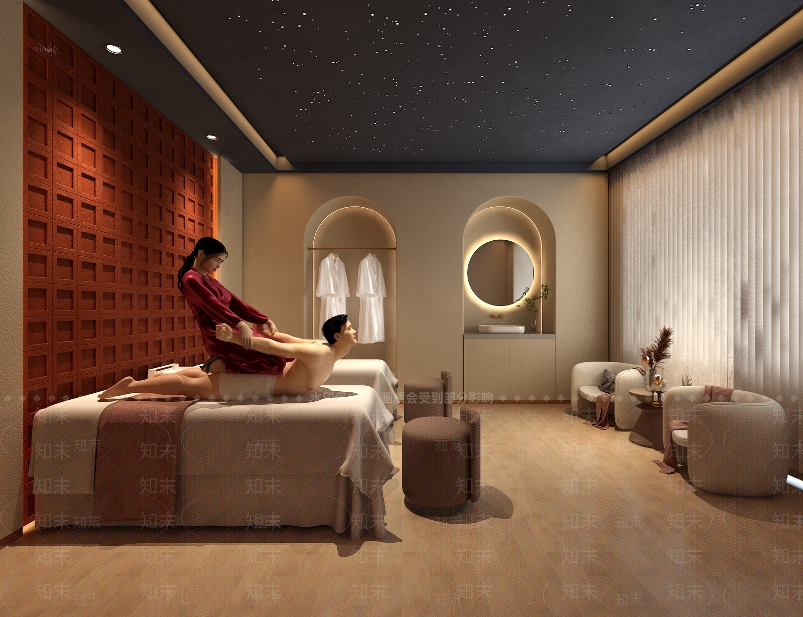现代美容院3D模型下载【ID:1165666391】