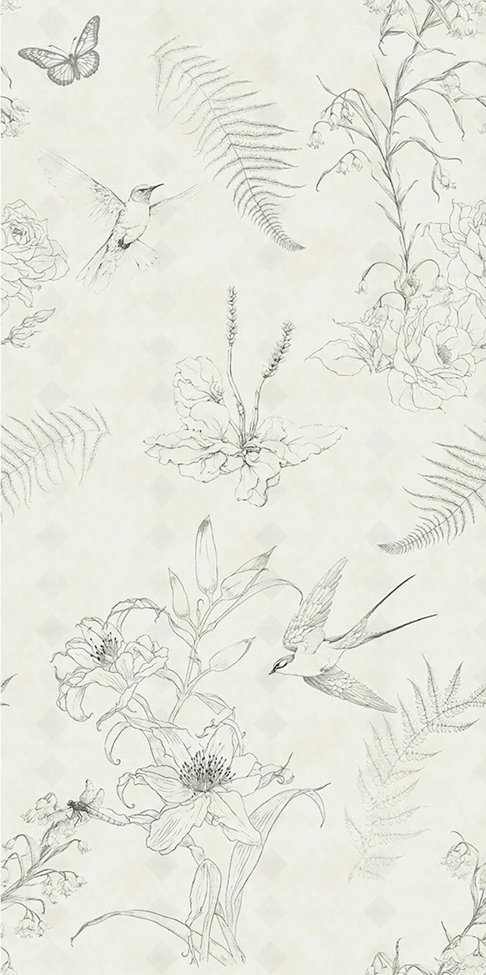 现代法式瓷砖贴图下载【ID:1165682533】