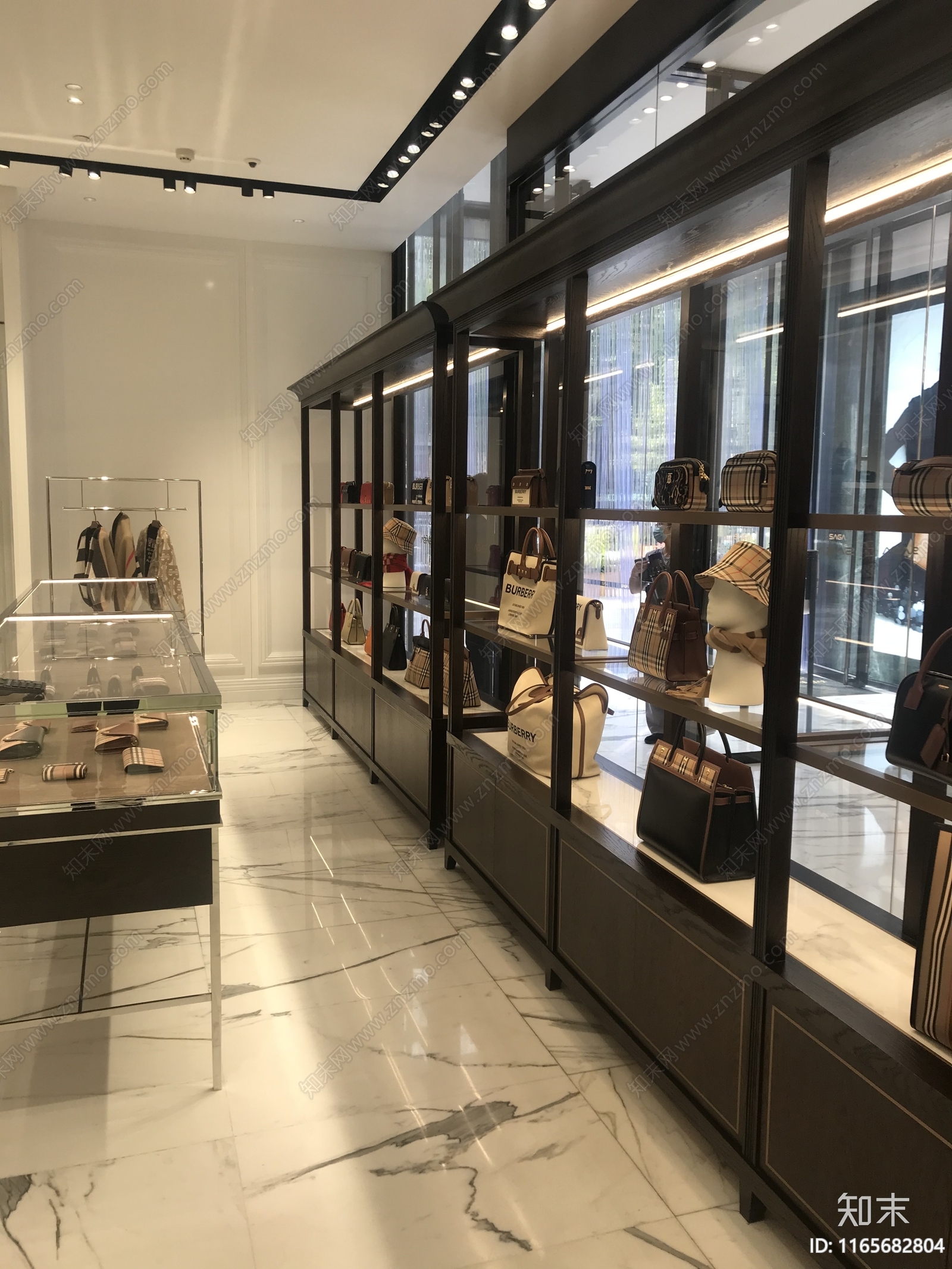 现代服装店cad施工图下载【ID:1165682804】