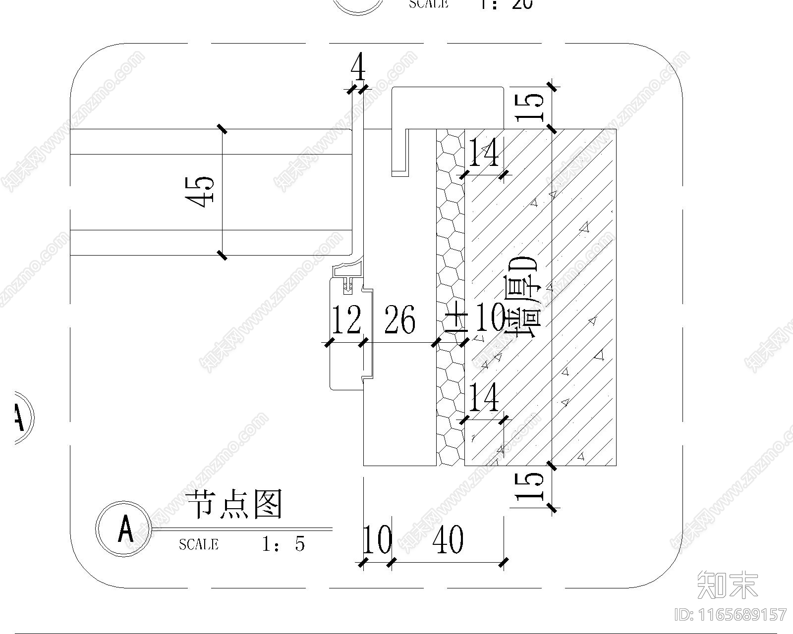 现代家具节点详图cad施工图下载【ID:1165689157】